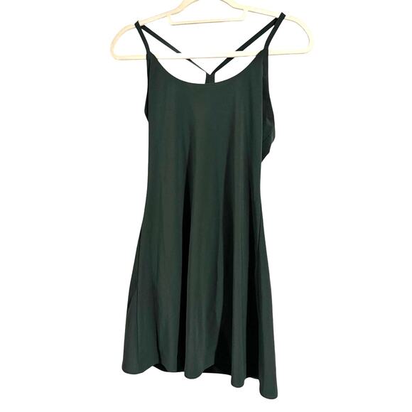 OUTDOOR VOICES Racerback Dress in Green Size Small - Picture 1 of 5